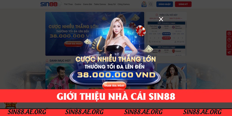 Giới thiệu về nhà cái SIN88