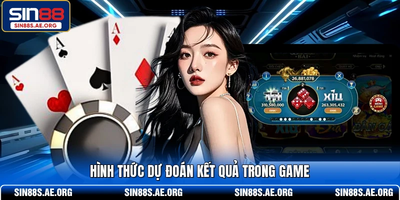 Hình thức dự đoán kết quả trong game