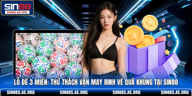 Lô Đề 3 Miền - Thử Thách Vận May Rinh Về Quà Khủng Tại SIN88